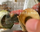 サザエの捌き方&刺身の作り方作り方7写真