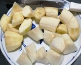 バナナ＆桃＆ミカンのスムージーo^−^o作り方4写真