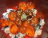 わらび餅でいくら丼作り方10写真