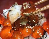 わらび餅でいくら丼作り方11写真