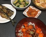 わらび餅でいくら丼作り方14写真