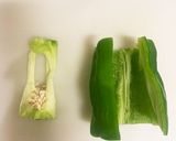 苦くないピーマンの切り方作り方4写真