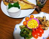 夏バテ予防☺️味噌汁♥️ゴーヤ☺️定食作り方2写真