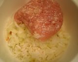 ●鶏挽肉で♪ヘルシー油揚げ蒸し●作り方1写真