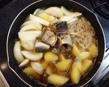 鯖の水煮缶とじゃがいも煮。:*:★作り方4写真