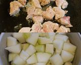 ポンの冬瓜の豚トロ煮作り方4写真