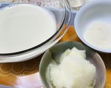 柿酢ソースが爽やかな豆乳プリン作り方2写真