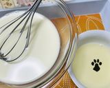 柿酢ソースが爽やかな豆乳プリン作り方4写真
