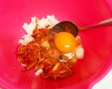 おから50ｇダイエット☆おからキムチ焼き作り方1写真