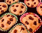 おからパウダーとHMで簡単チョコマフィン作り方4写真
