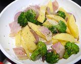 簡単！ブロッコリー☆ジャーマンポテト作り方4写真