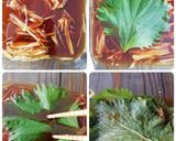 簡単！ご飯のお供＊大葉の生姜だし醤油漬け作り方2写真