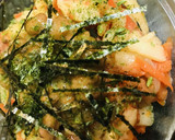 毎日の納豆●ジャガイモ＆人参の甘辛煮添と作り方3写真