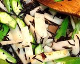 長芋とオクラのホットサラダ作り方8写真
