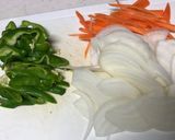 親鳥でナポリタン作り方1写真