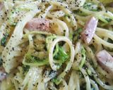 失敗知らず!絶品カルボナーラ(野菜入り)作り方15写真
