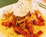 【ロカボ】ふわふわメレンゲのカルボナーラ作り方8写真