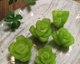ちくわと小松菜の鶏ガラ醤油炒め作り方1写真