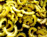 夏の終わり疲れた胃腸にカレーゴーヤ作り方3写真