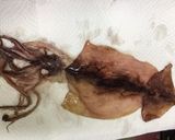 イカ一夜干しのバター炒め　(よか魚)作り方1写真
