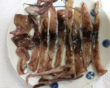 イカ一夜干しのバター炒め　(よか魚)作り方2写真