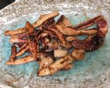 イカ一夜干しのバター炒め　(よか魚)作り方7写真