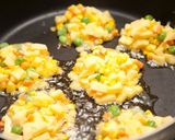 コーンたっぷり⁂揚げないハッシュポテト作り方5写真
