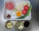 肉団子とトマトのまろやか甘酢あん作り方1写真