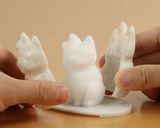 寒天ねこ涼菓作り方1写真