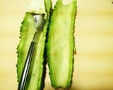 ゴーヤときのこのおかか煮作り方1写真