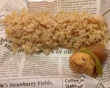 玄米 和風メタボ対策弁当作り方1写真