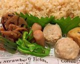 玄米 和風メタボ対策弁当作り方4写真