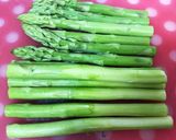 本格、夏野菜で煮浸し☆オクラとアスパラ作り方1写真