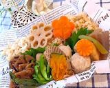 玄米 和風メタボ対策弁当作り方5写真