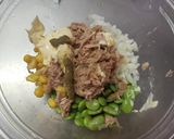やみつき♡枝豆とコーンのツナマヨサラダ作り方1写真