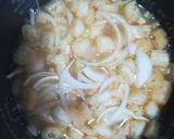 アヒージョの残り汁で炊き込みご飯作り方1写真