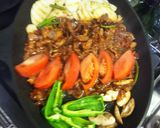 味つきプルコギ肉でチーズ焼き肉☺️♥️作り方2写真