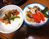 味つきプルコギ肉でチーズ焼き肉☺️♥️作り方5写真