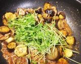 簡単！茄子とひき肉のニンニク味噌炒め作り方6写真