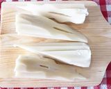 グルテン天国☆ちくわぶの2色天ぷら作り方1写真