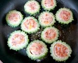 パクパク、ゴーヤの肉詰め♬作り方7写真