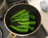 万願寺とうがらし、エリンギ炊いたん作り方2写真