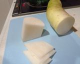 びっくりドンキーの大根サラダの切り方作り方7写真