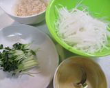 大根とほたて貝柱のサラダ作り方1写真