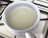 モロヘイヤと長芋のネバトロ卵スープ❤︎作り方3写真