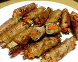 基本の肉巻き にんじんとごぼうの肉巻き作り方9写真