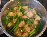 鶏つみれ汁作り方4写真