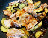 エバラ生姜焼きのタレで茄子と豚の生姜焼き作り方4写真