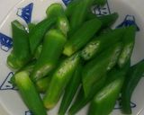 おくらの梅おかか和え作り方4写真