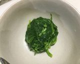 【野菜ソムリエ】菊菜とシメジの胡桃白和え作り方1写真